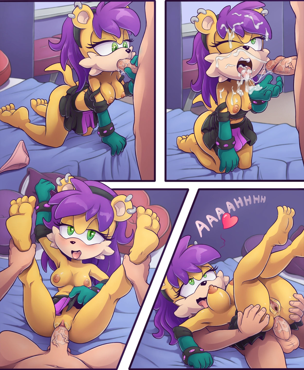 Mina's Gift porn comic picture 2