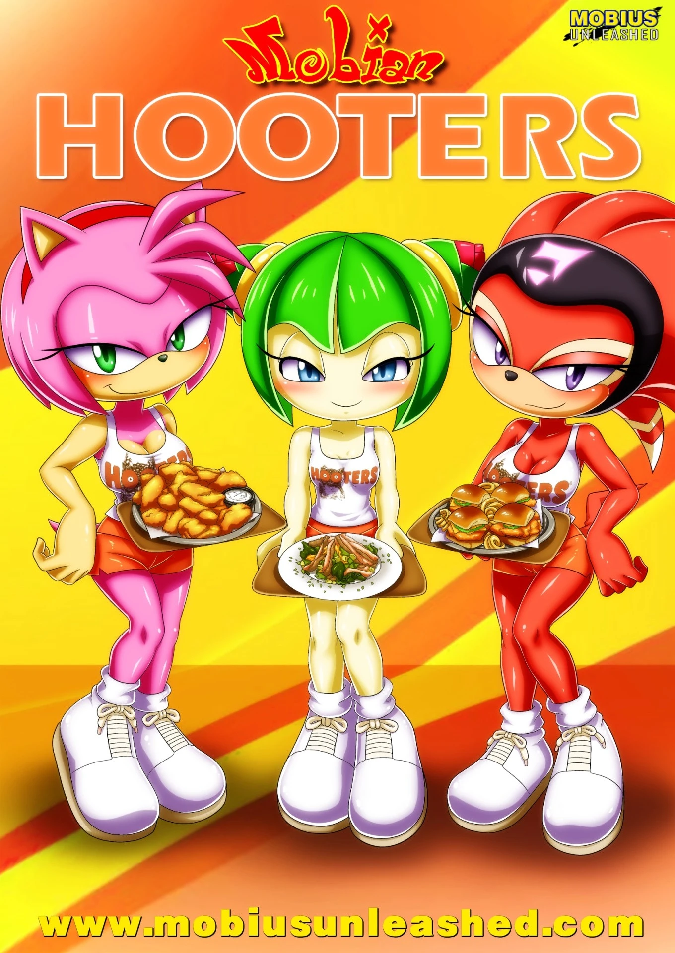 Mobian Hooters porn comic picture 1