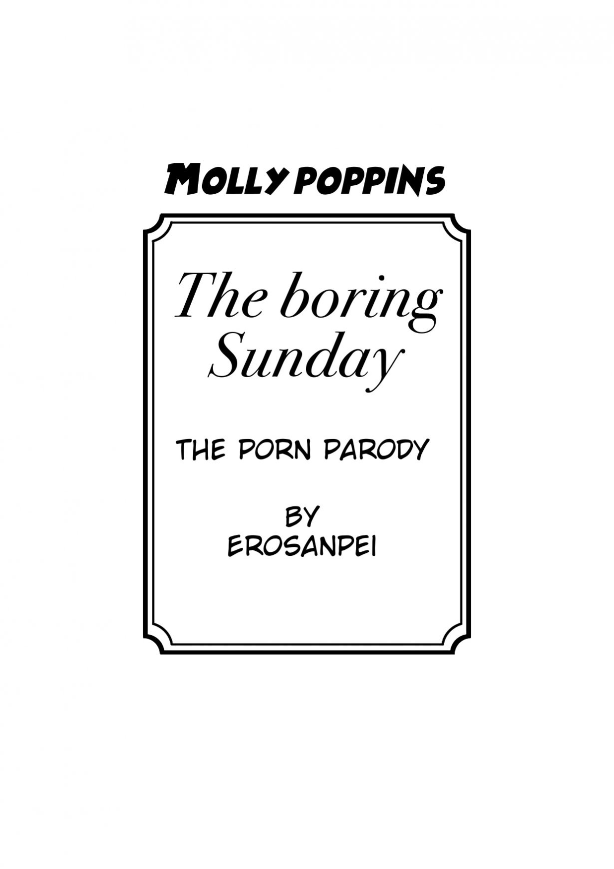 Molly Poppins - Boring Sunday porn comic picture 2