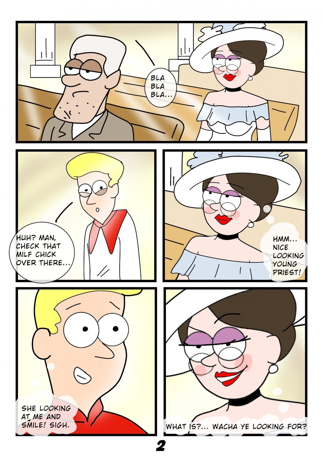 Molly Poppins - Boring Sunday porn comic picture 4