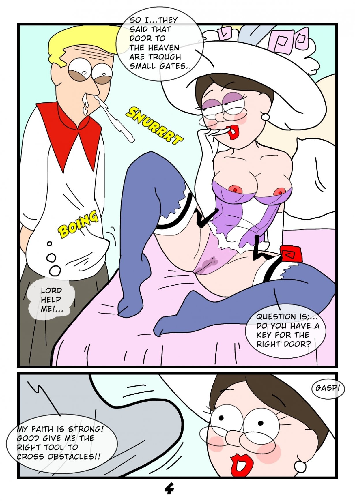 Molly Poppins - Boring Sunday porn comic picture 6