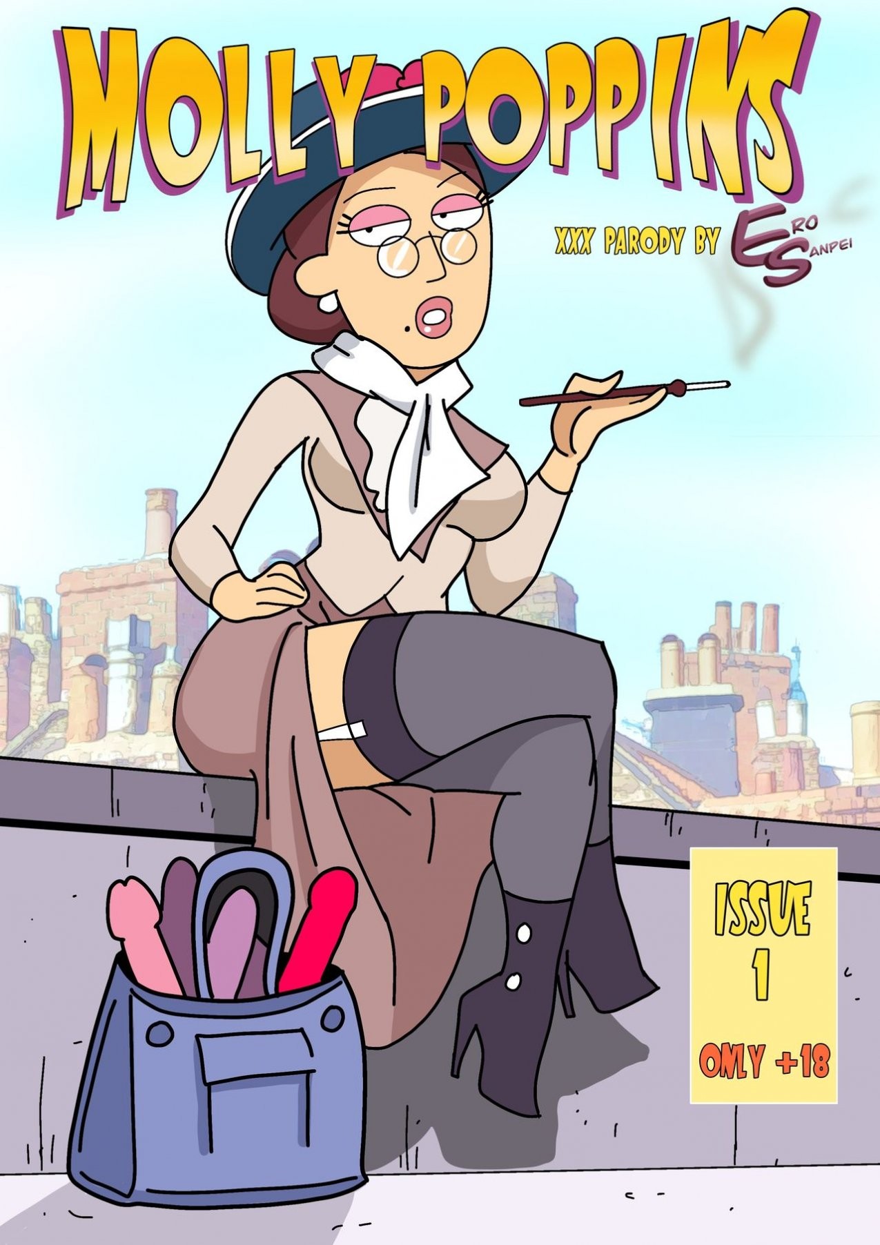 Molly Poppins porn comic picture 1