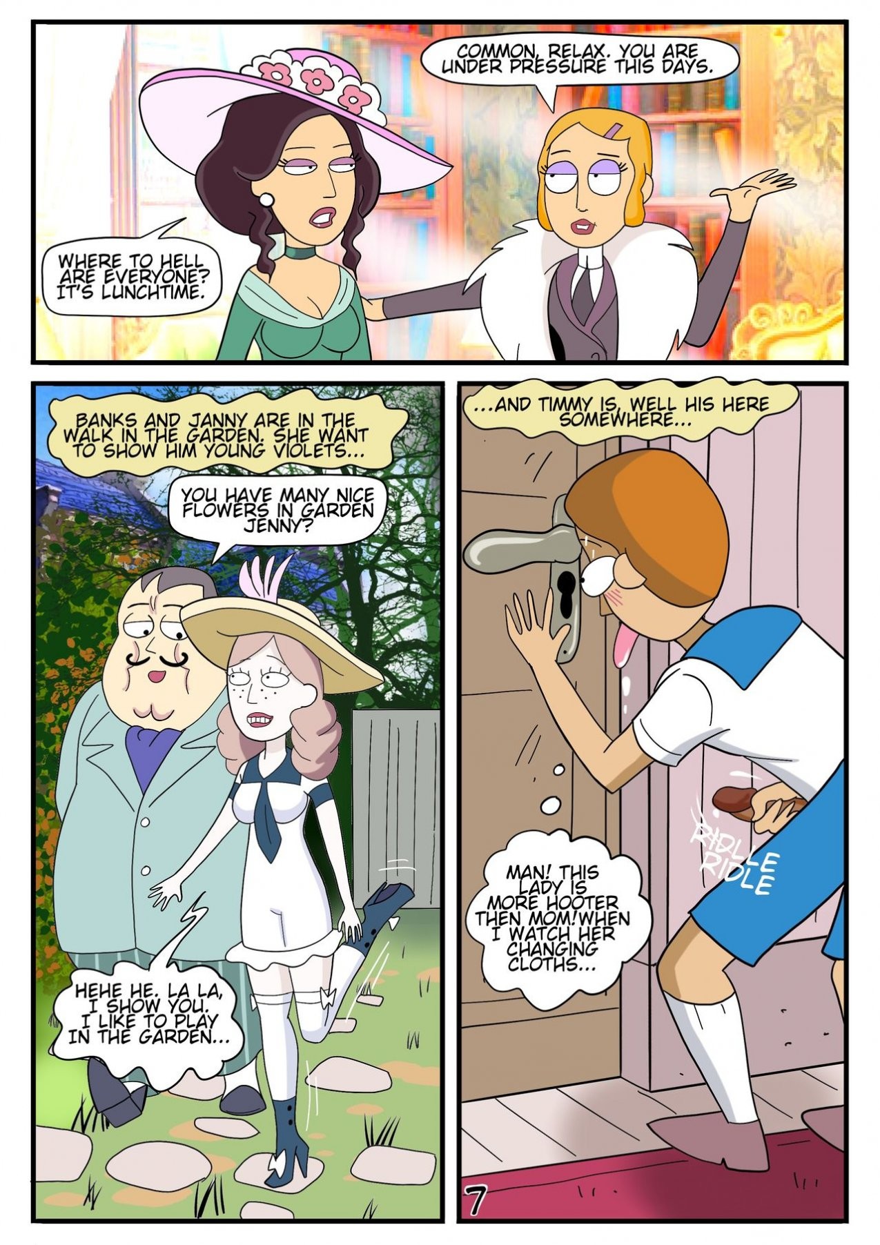 Molly Poppins porn comic picture 9