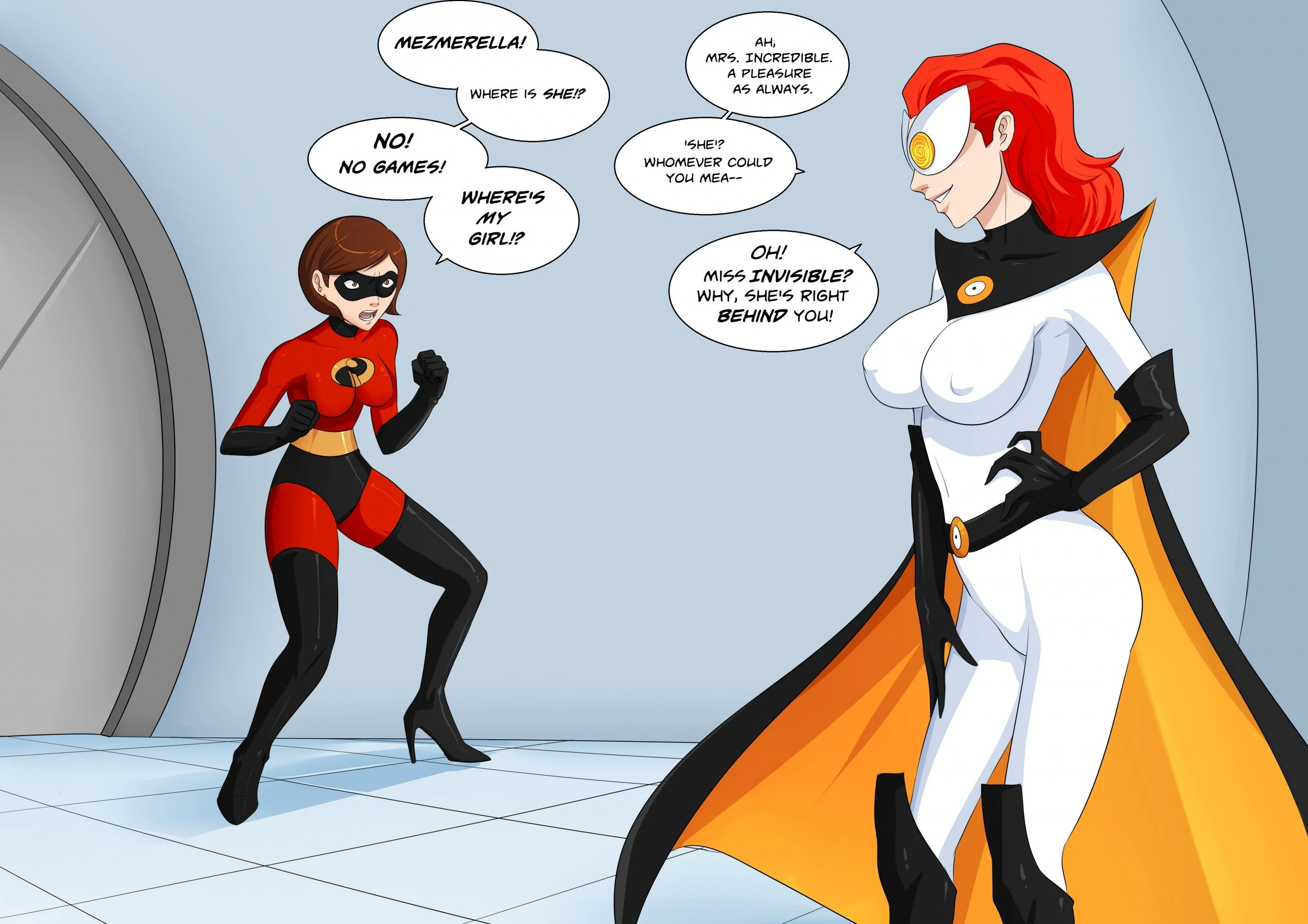 Mother & Daughter Relations With Mezmerella porn comic picture 4