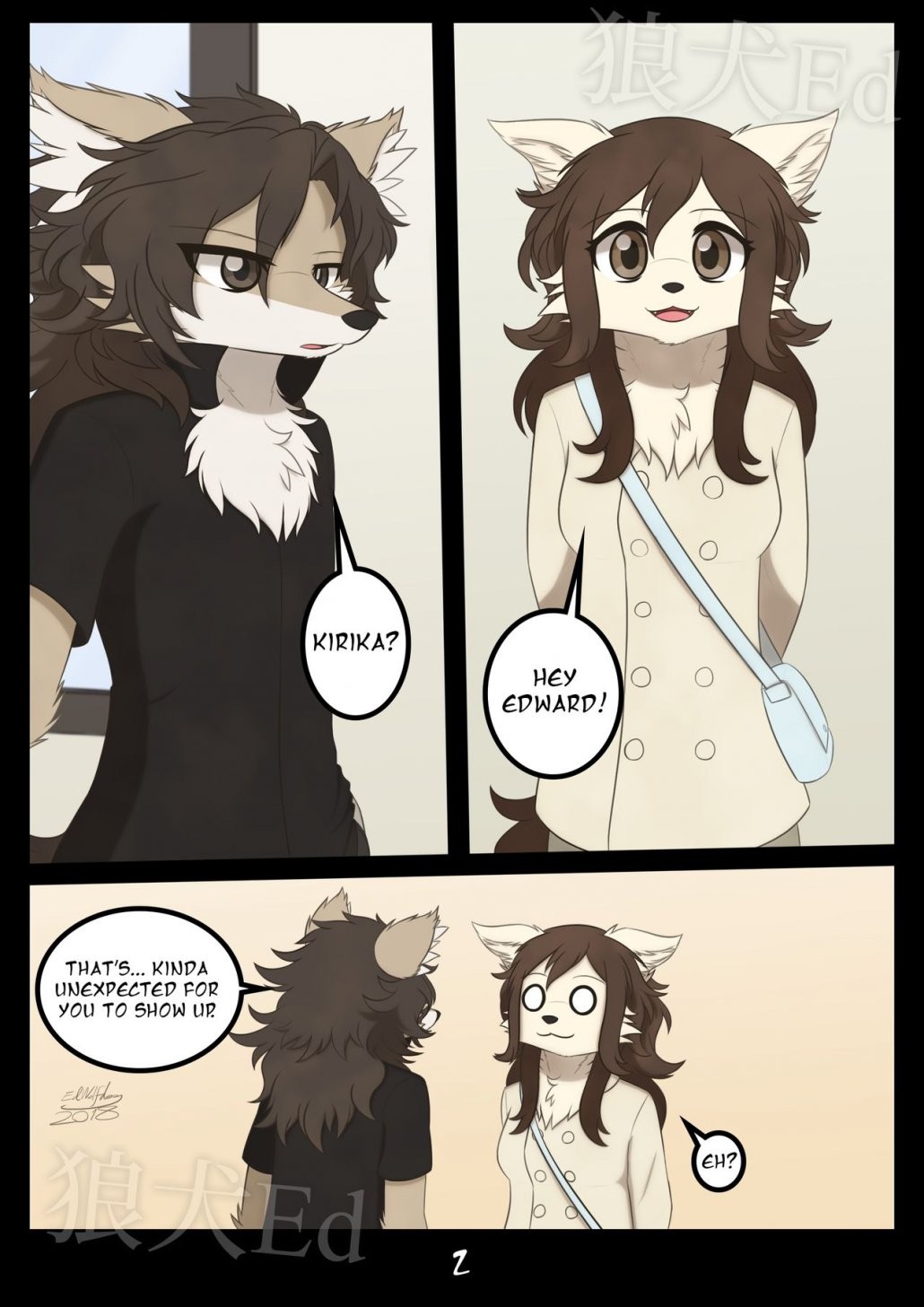 My Loving Wolf porn comic picture 3