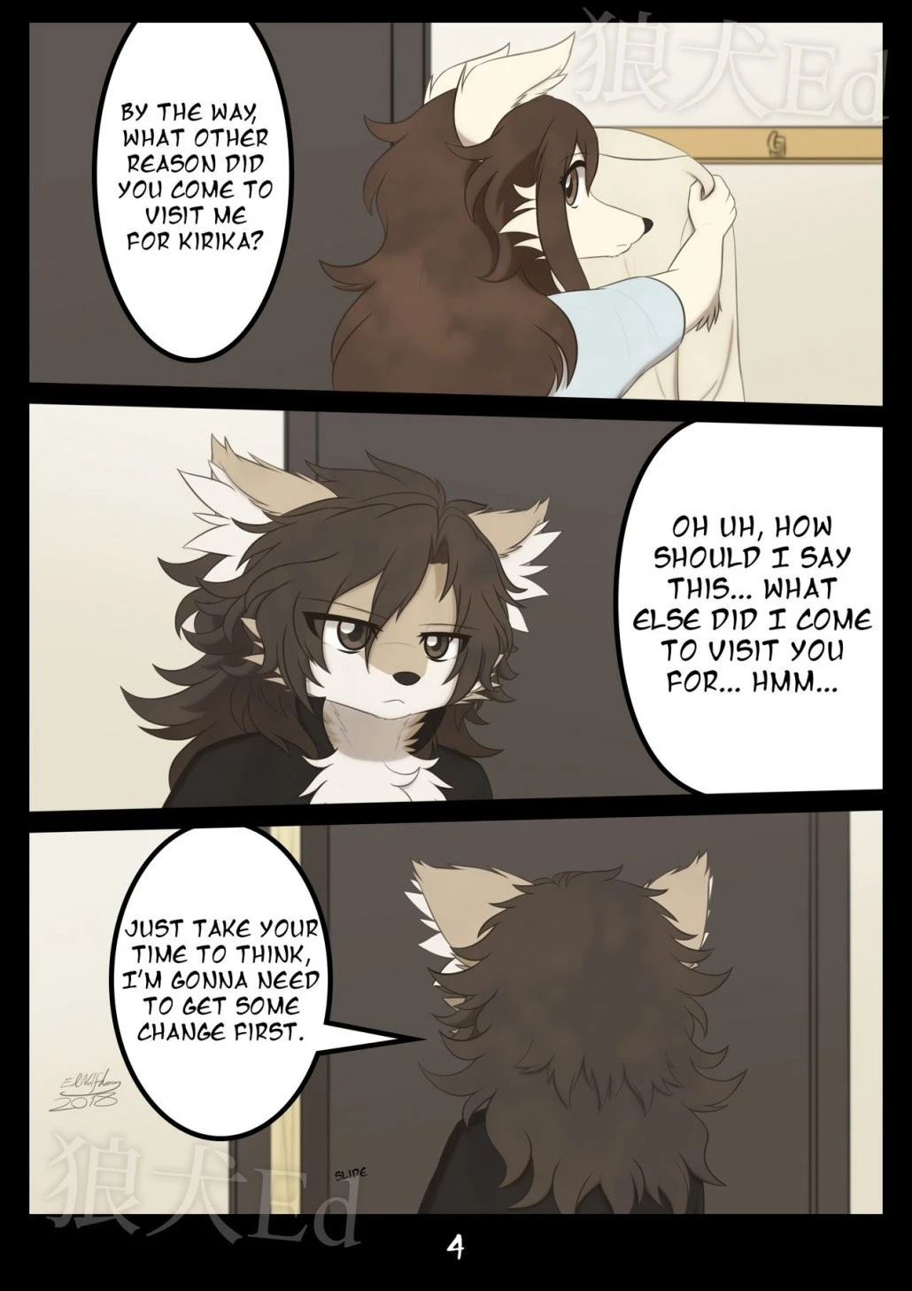 My Loving Wolf porn comic picture 5