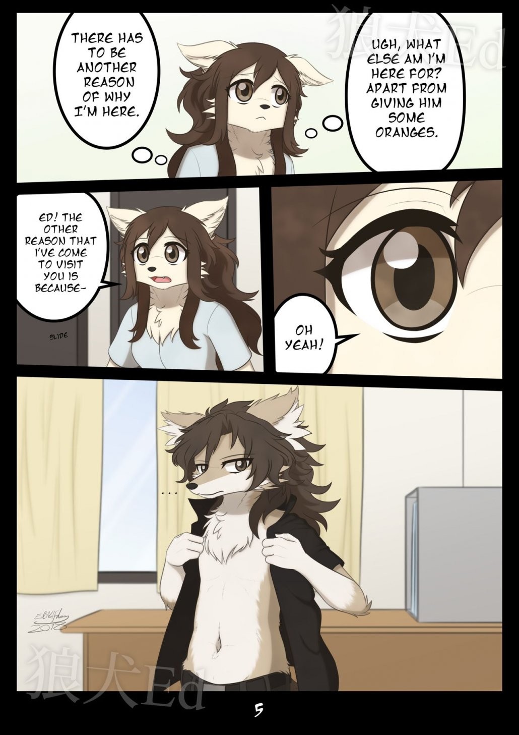 My Loving Wolf porn comic picture 6