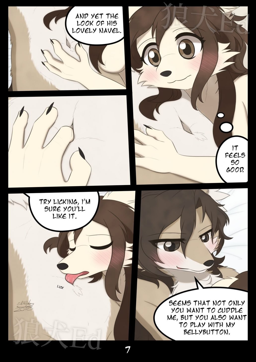 My Loving Wolf porn comic picture 8