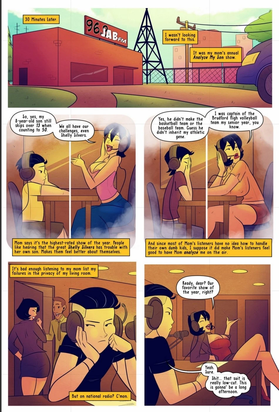 My Mom The Radio Star porn comic picture 12
