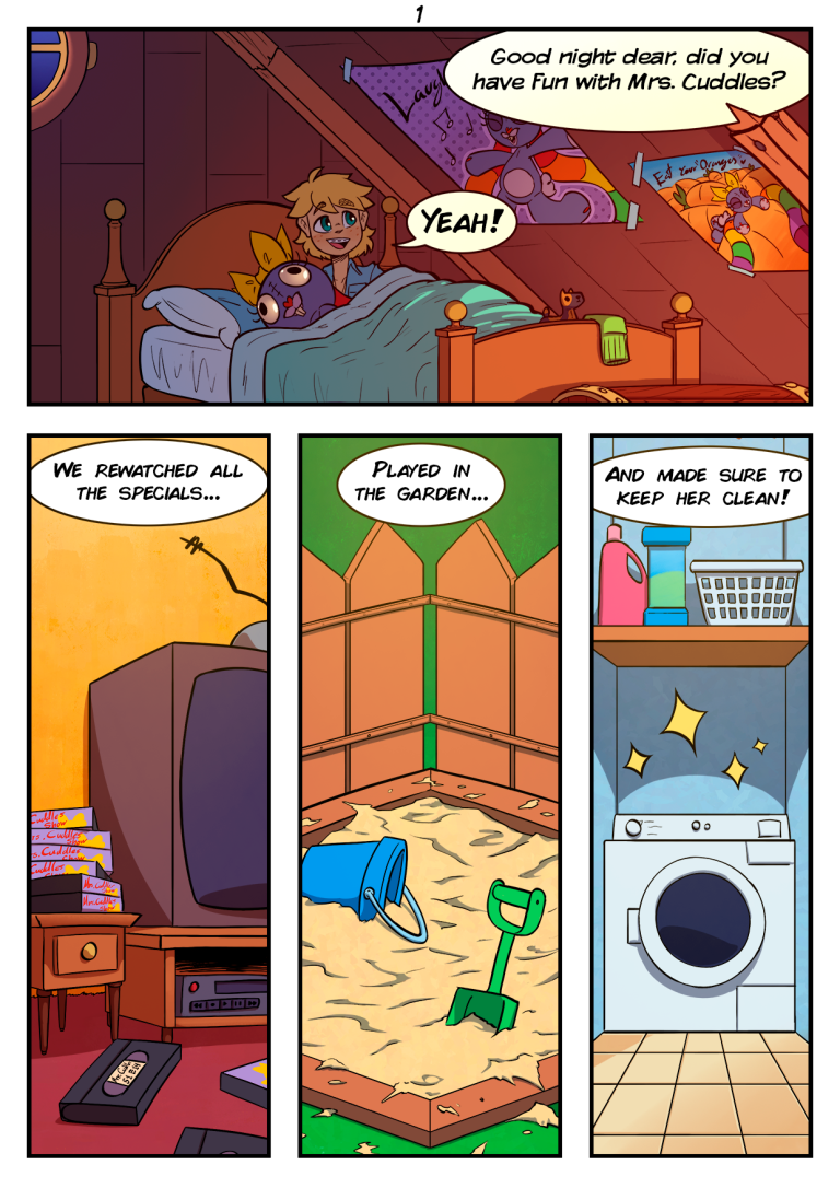 My New Friend Mrs Cuddles porn comic picture 3