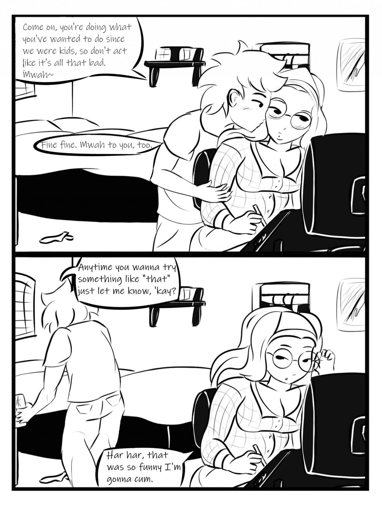 My Wife is a Pretty Cool Dude porn comic picture 5