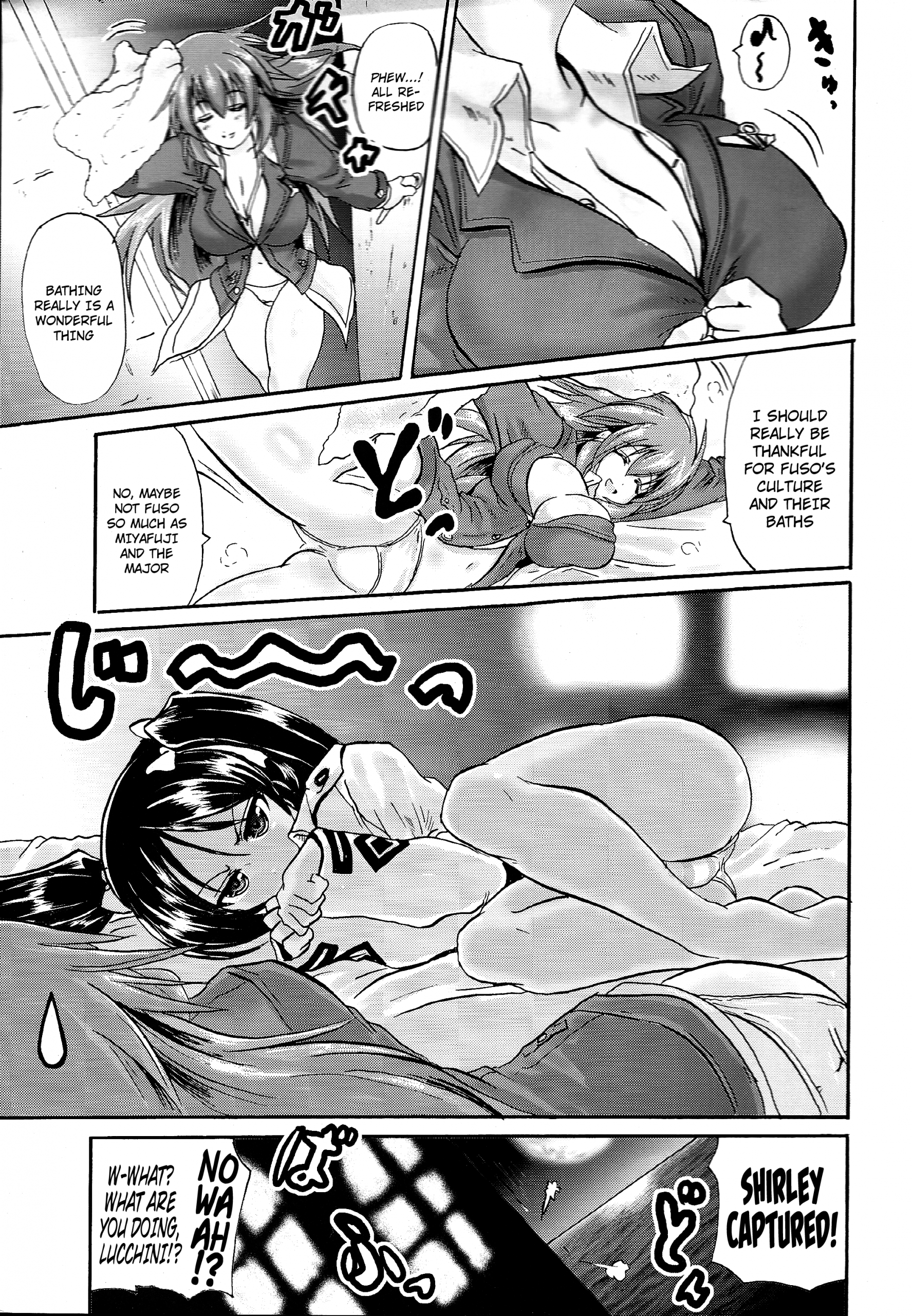 Neko to Usagi to Hikou Ashi hentai manga picture 2