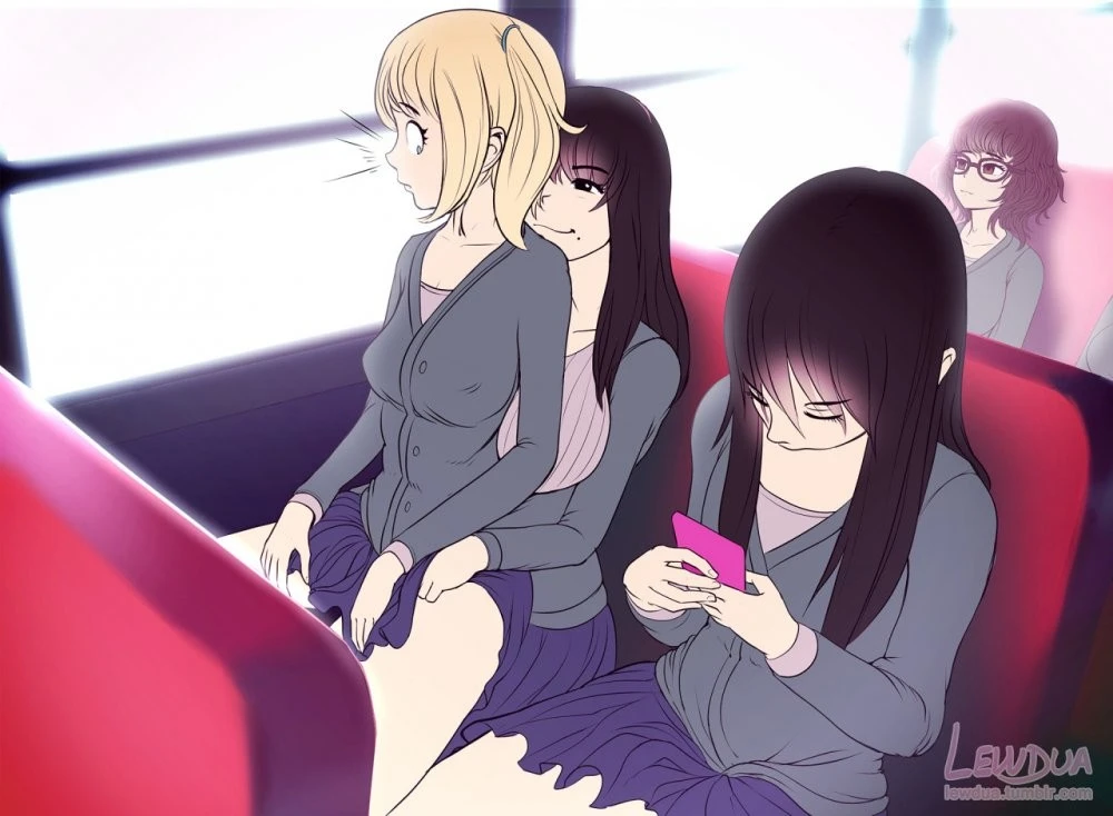 Nessie and Alison porn comic picture 4