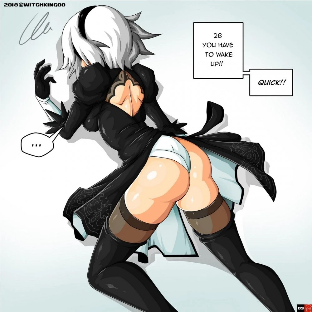 Nier Automata - The Comic porn comic picture 4