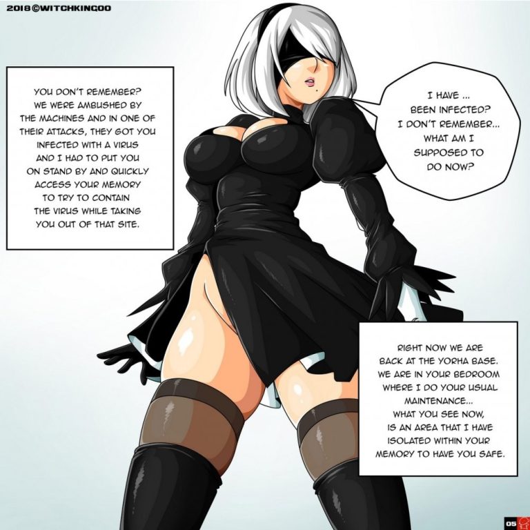 Nier Automata - The Comic porn comic picture 6