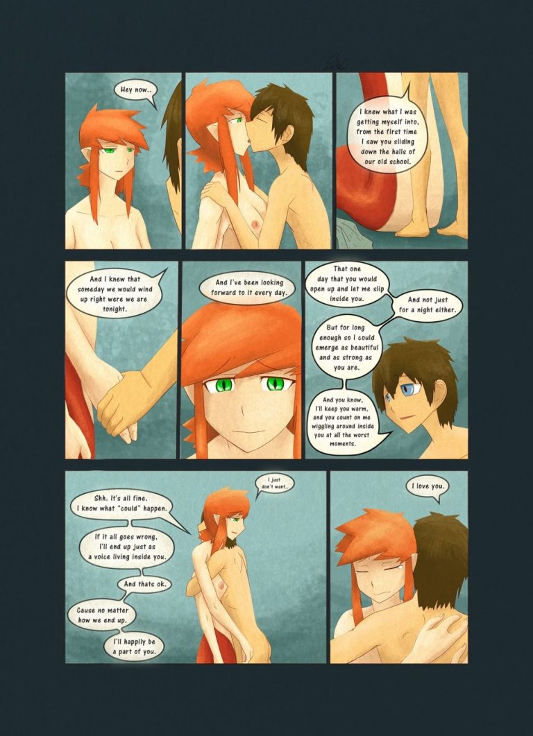 Night In porn comic picture 7