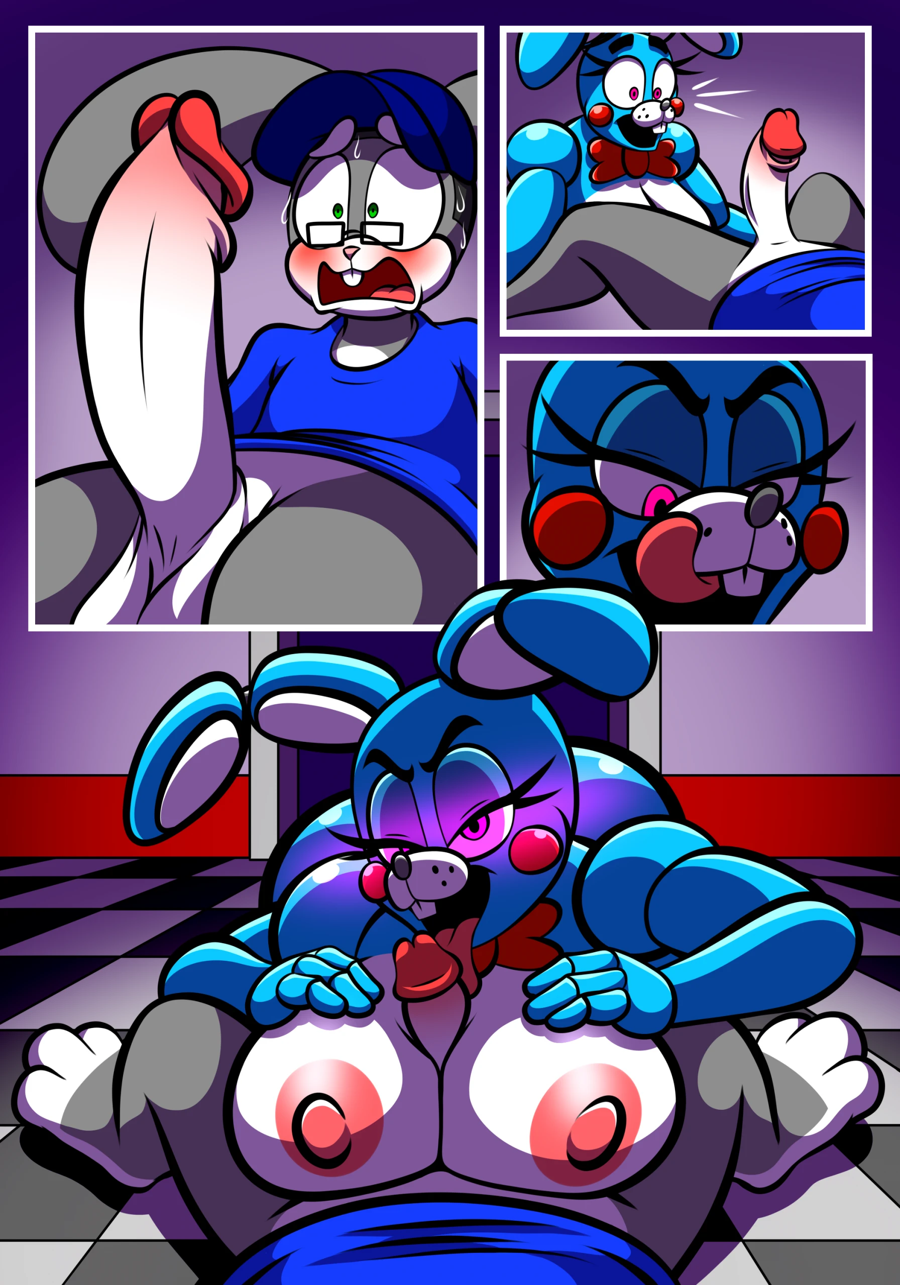 Night of the Robo Bun! porn comic picture 5