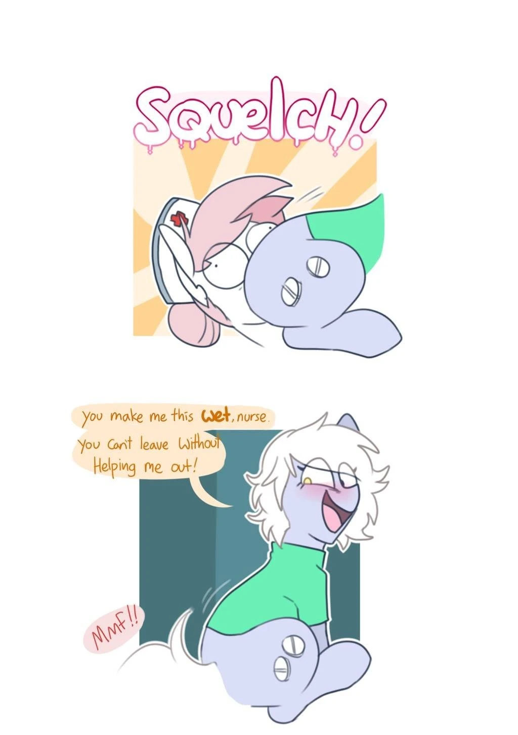 NSFW Comic! White Pills X Redheart porn comic picture 10