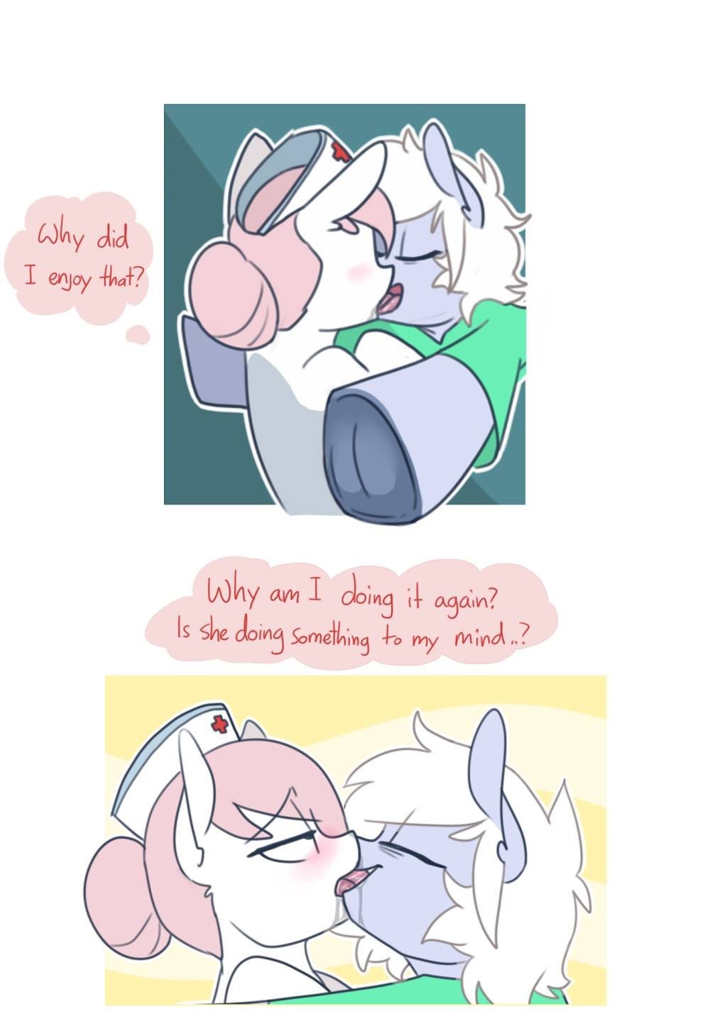 NSFW Comic! White Pills X Redheart porn comic picture 16