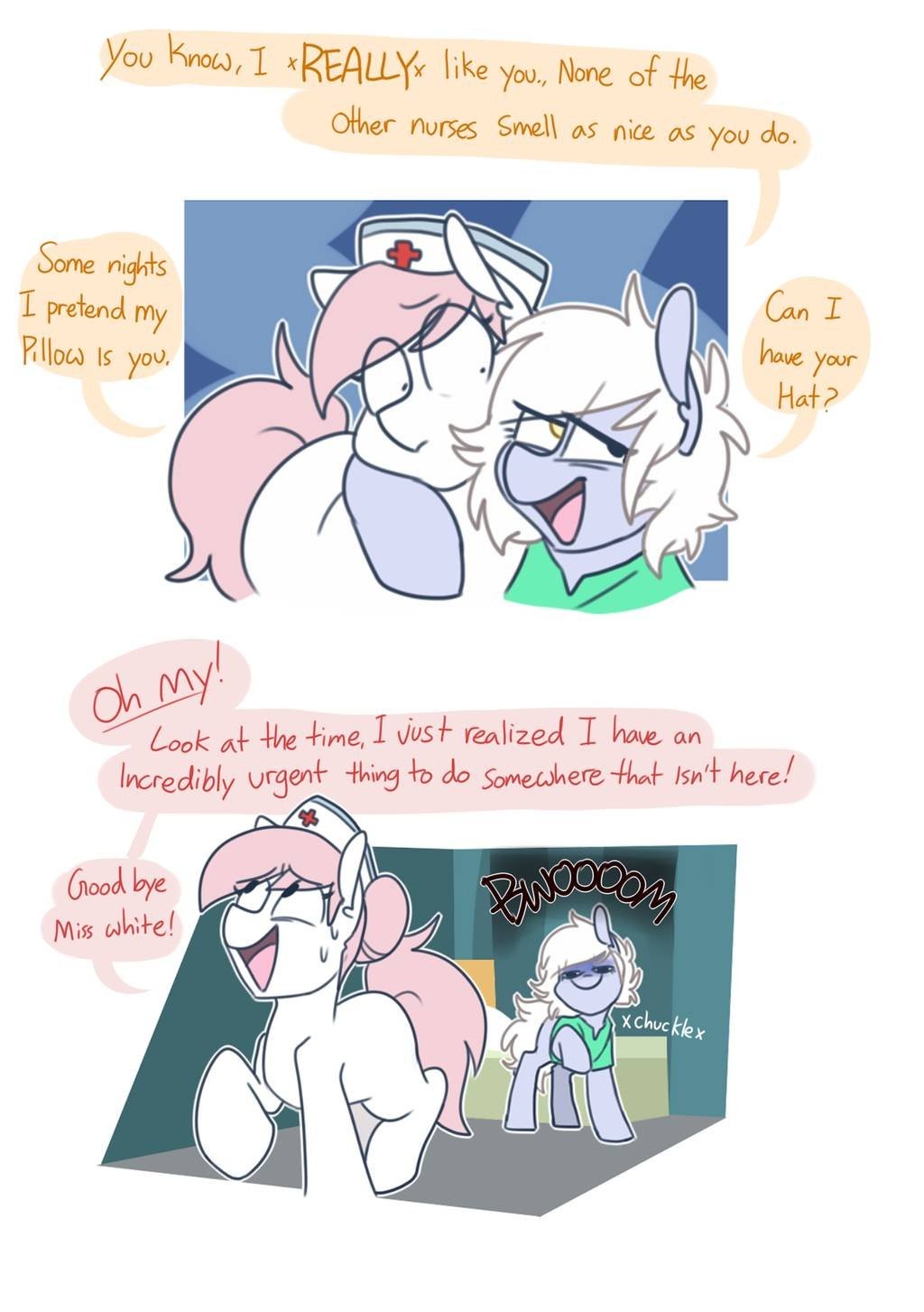NSFW Comic! White Pills X Redheart porn comic picture 7