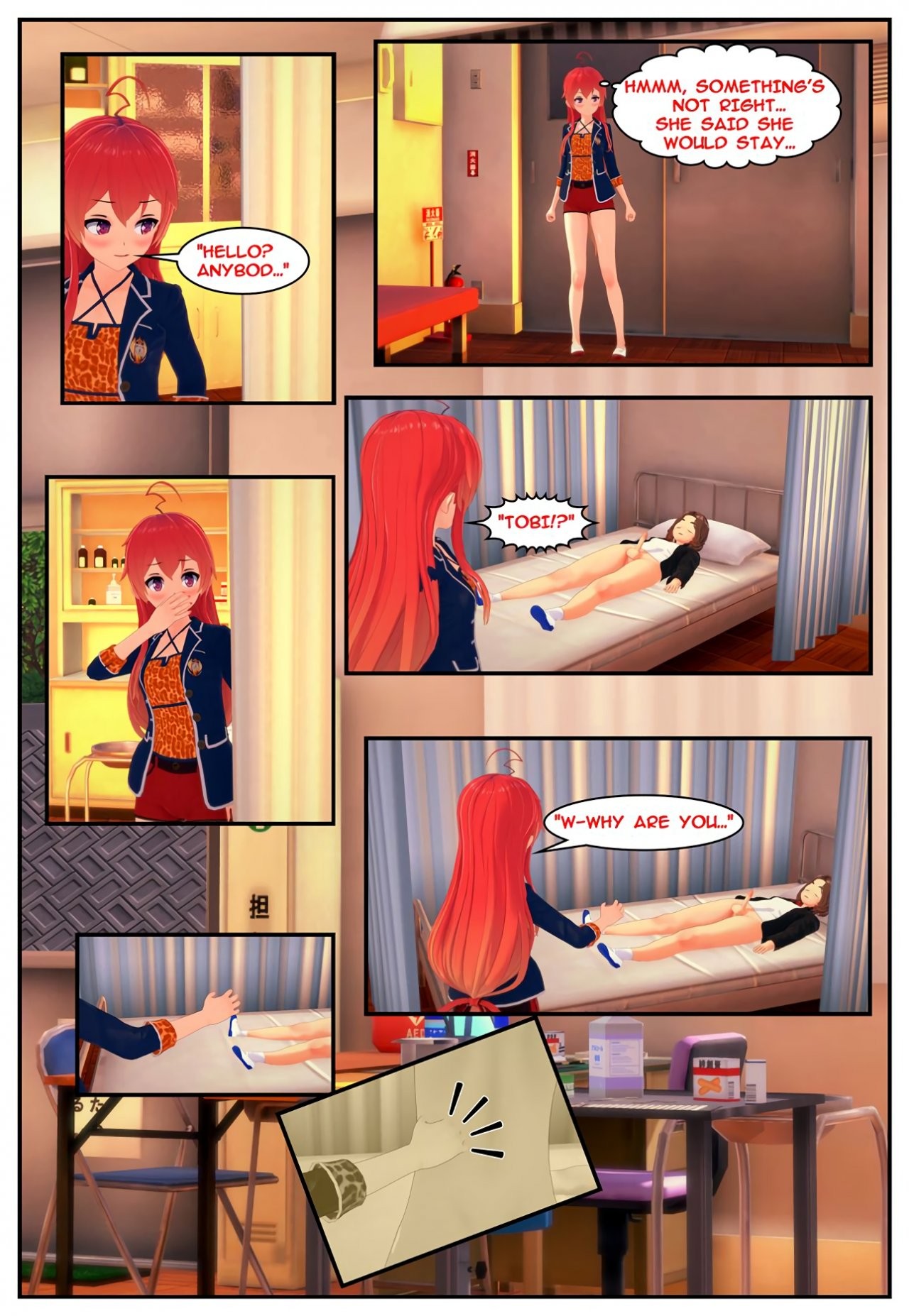 Nurse Nina's Night: Part two! porn comic picture 21