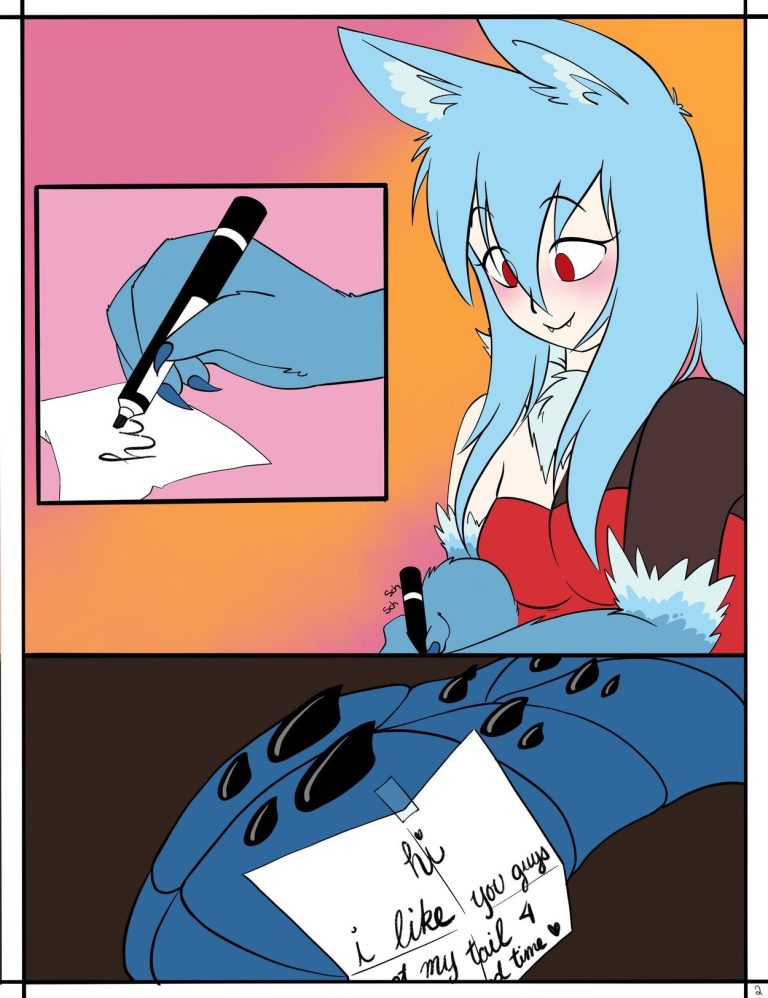 Nyna's train adventure porn comic picture 2
