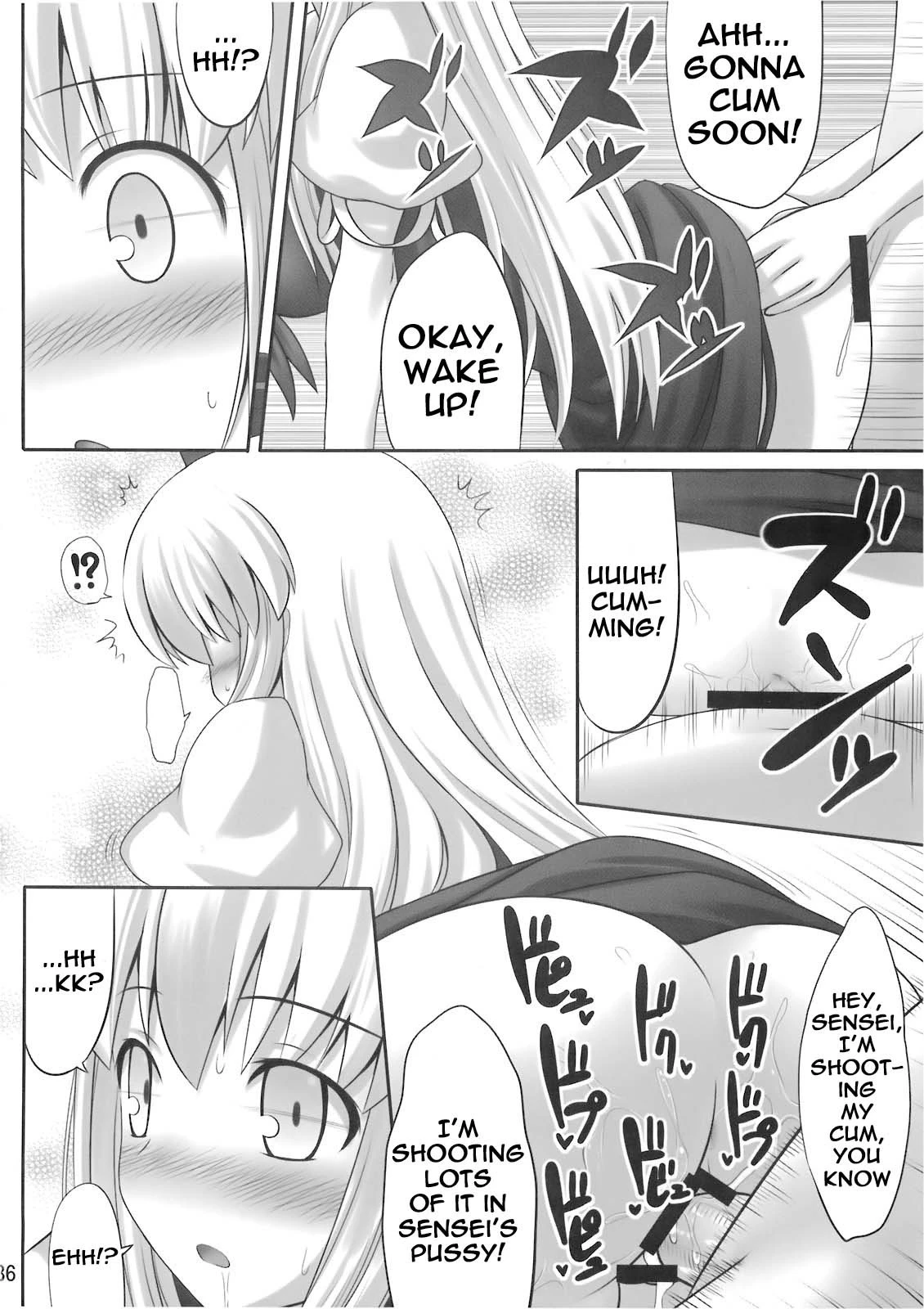 Okay, Sleep hentai manga picture 34