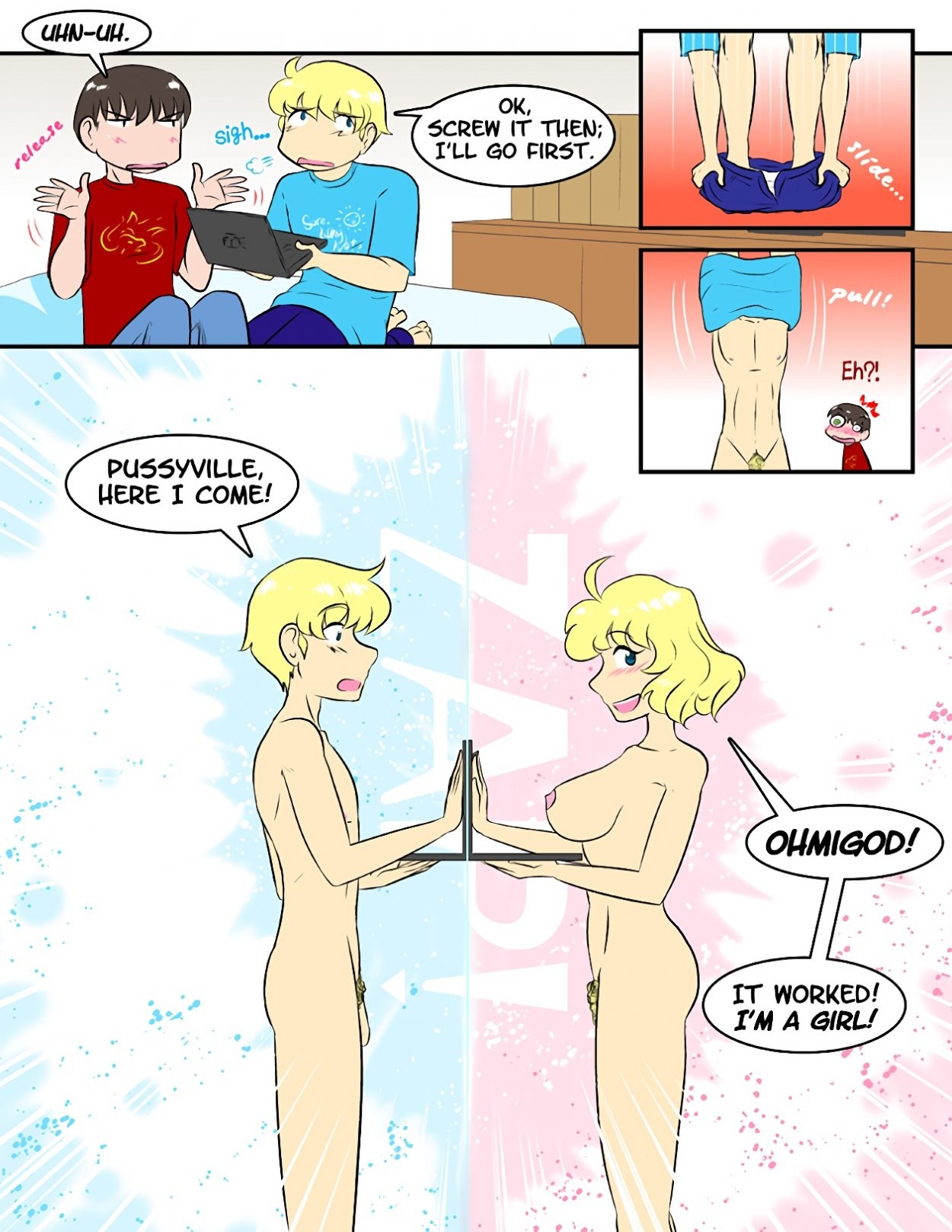Out of Town porn comic picture 2