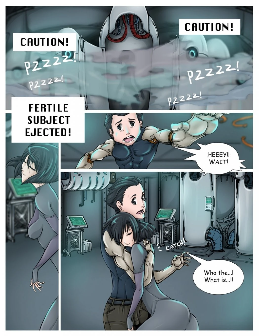 Outer Space Delivery porn comic picture 4