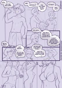 P.E. Orgy porn comic picture 1