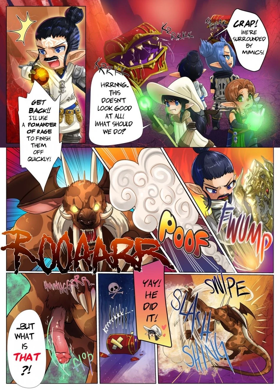 Palace of the Dick porn comic picture 1