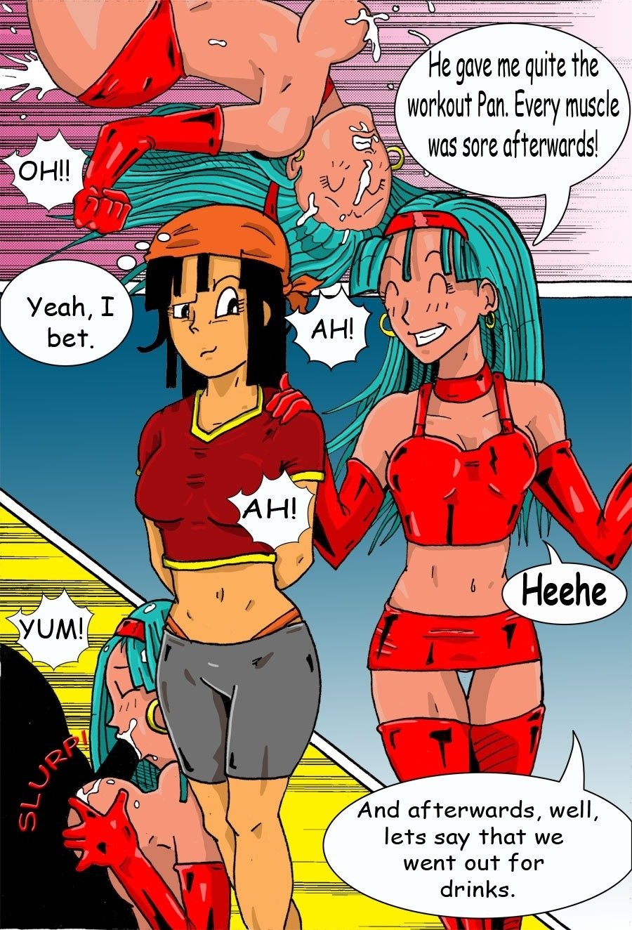 PAN AND BRA’S NEW TRAINER porn comic picture 3