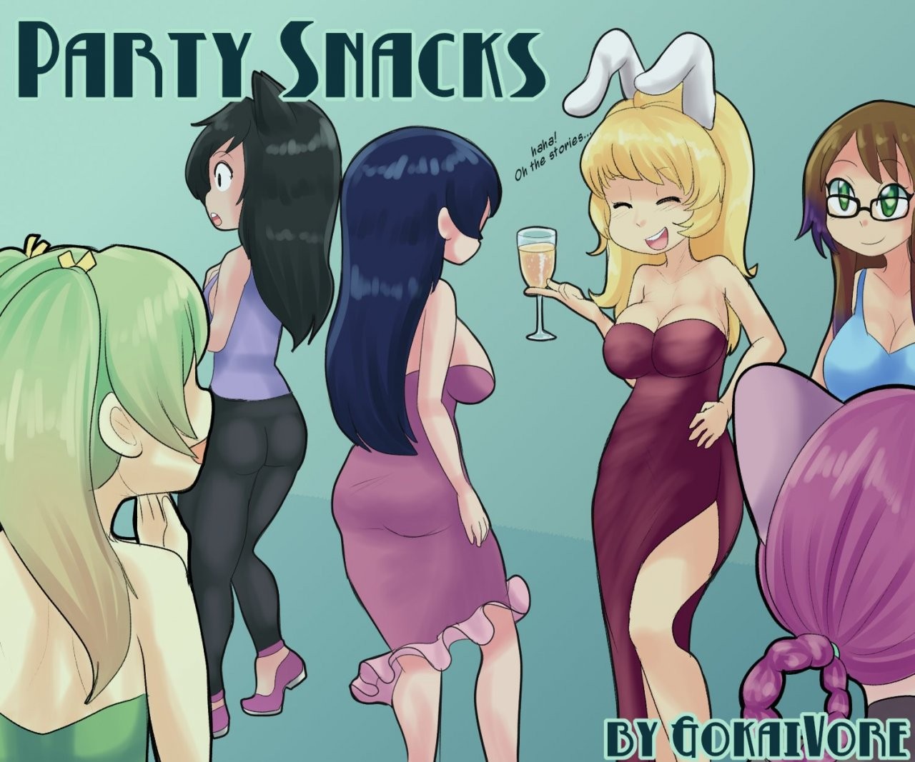 Party snacks porn comic picture 1