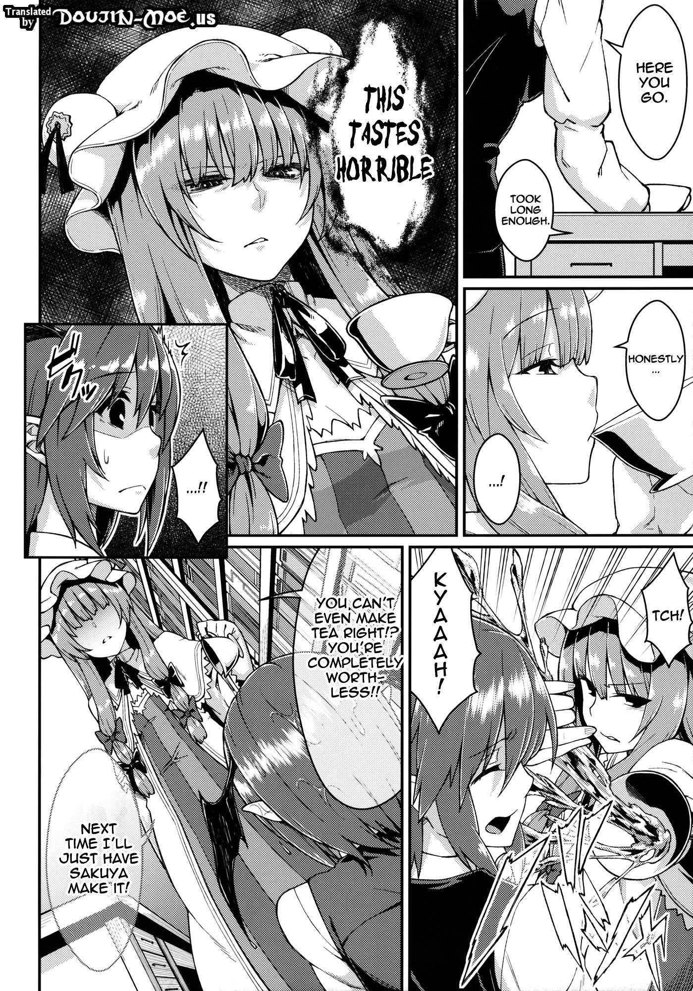 Patchouli Defeated hentai manga picture 3