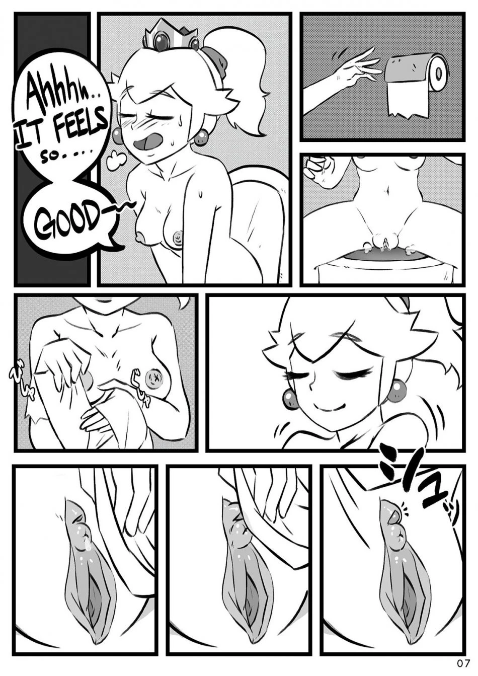 Peeach Perfect porn comic picture 8