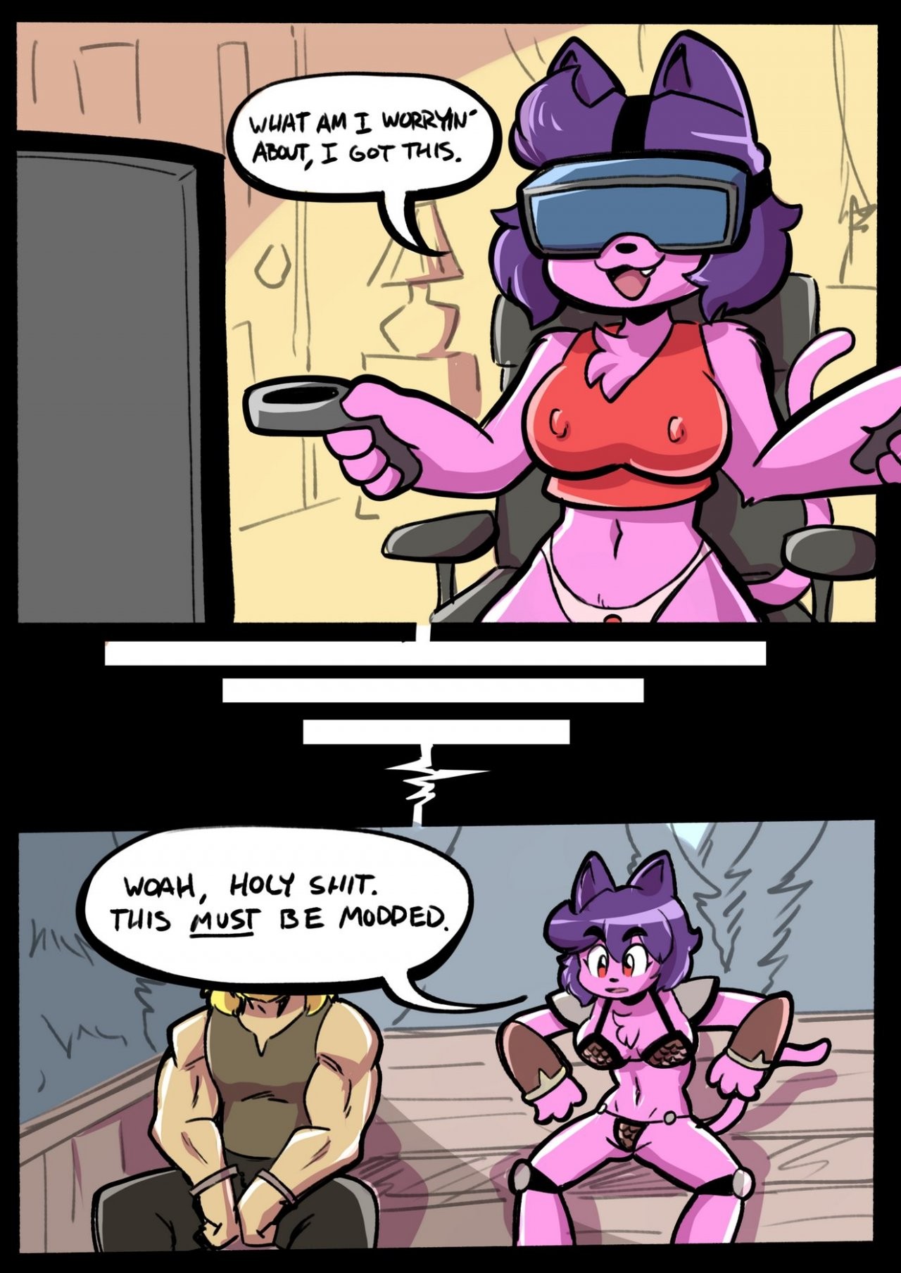Penny: Hardcore Gaming porn comic picture 6