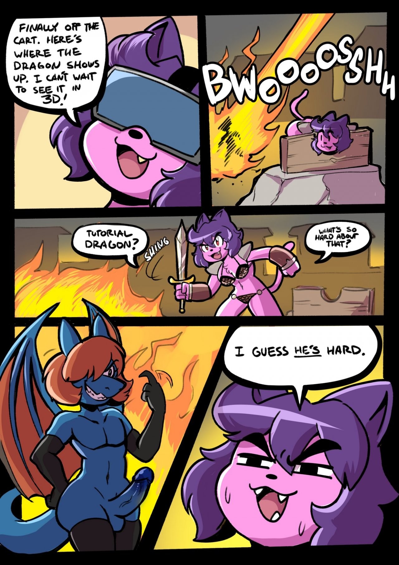 Penny: Hardcore Gaming porn comic picture 7