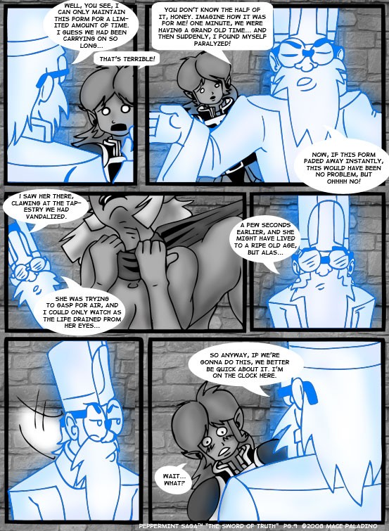 Peppermint Saga - The Sword of Truth porn comic picture 11