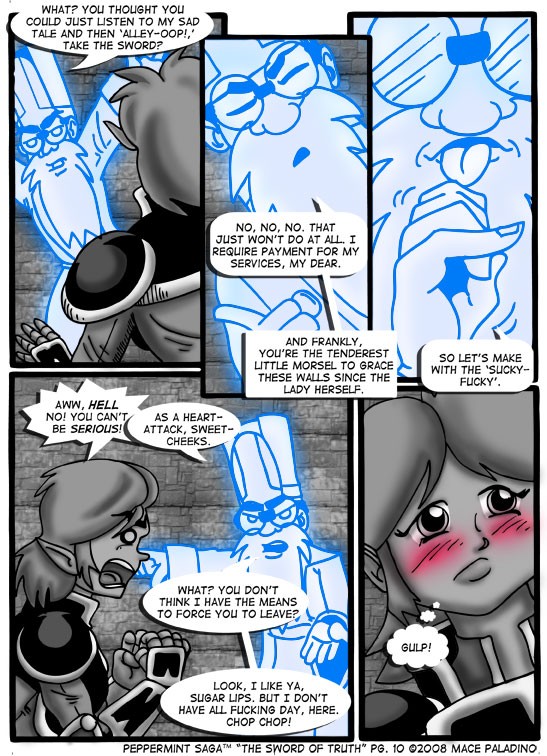 Peppermint Saga - The Sword of Truth porn comic picture 12