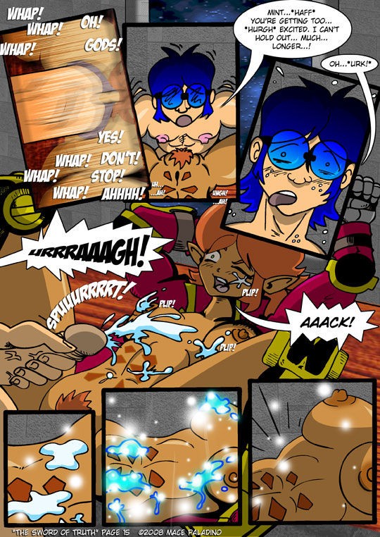 Peppermint Saga - The Sword of Truth porn comic picture 17