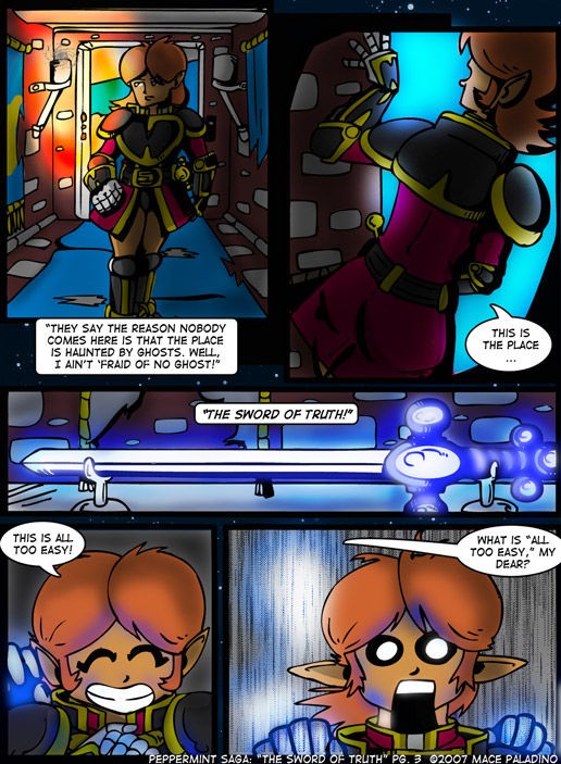 Peppermint Saga - The Sword of Truth porn comic picture 5