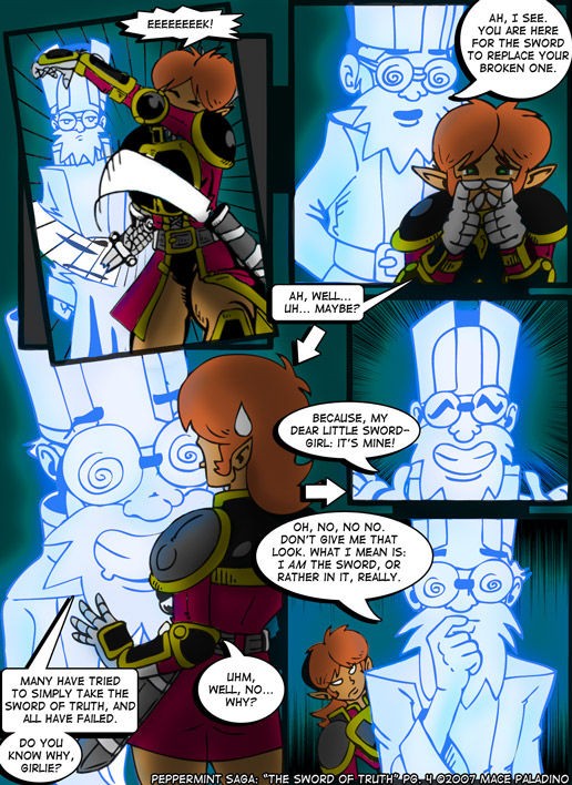 Peppermint Saga - The Sword of Truth porn comic picture 6