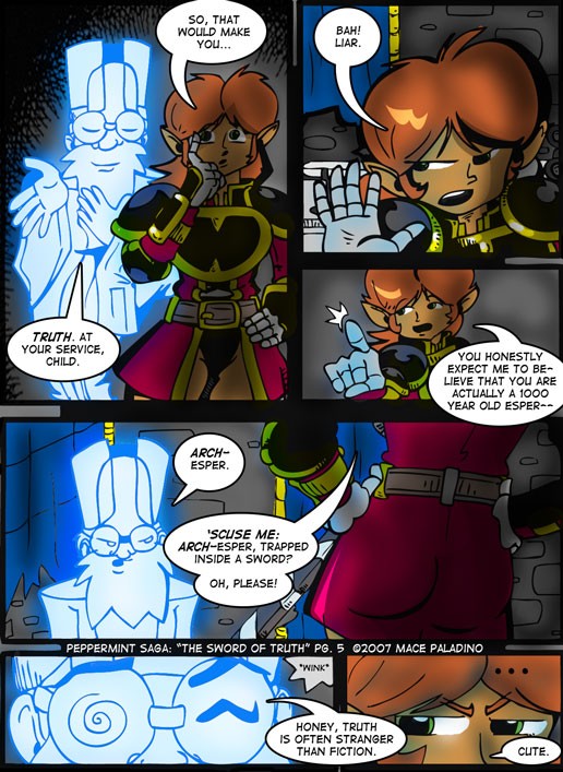 Peppermint Saga - The Sword of Truth porn comic picture 7
