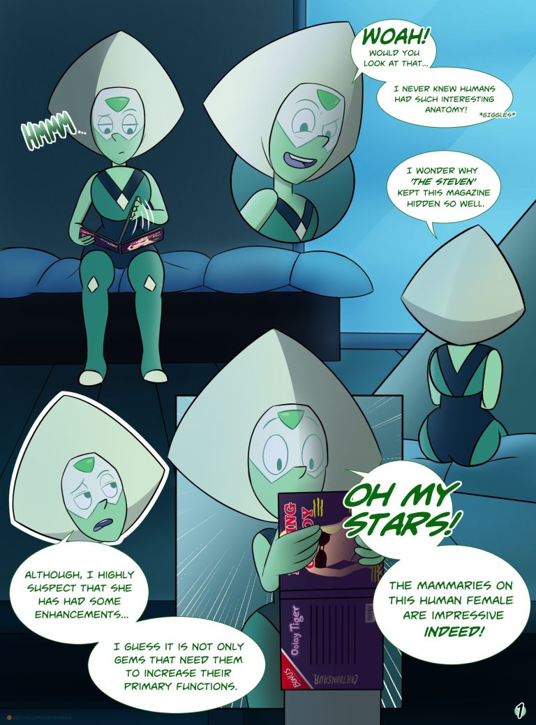 Peridot ‘Experiments’ porn comic picture 2