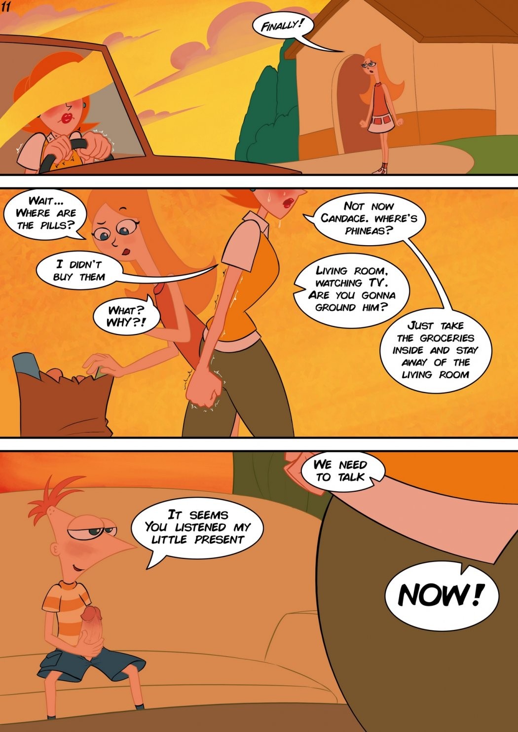 Phineas's Revenge porn comic picture 12
