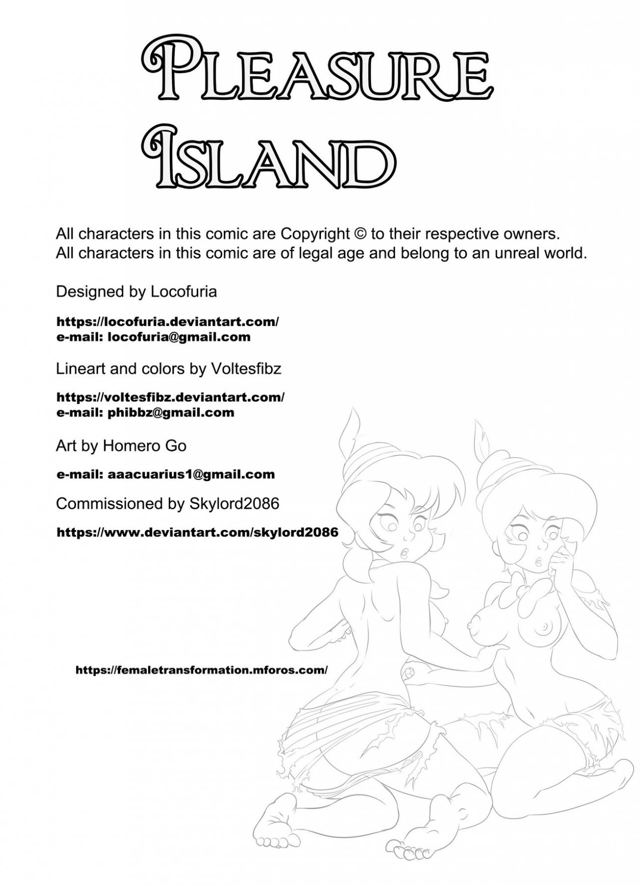 Pleasure Island porn comic picture 2