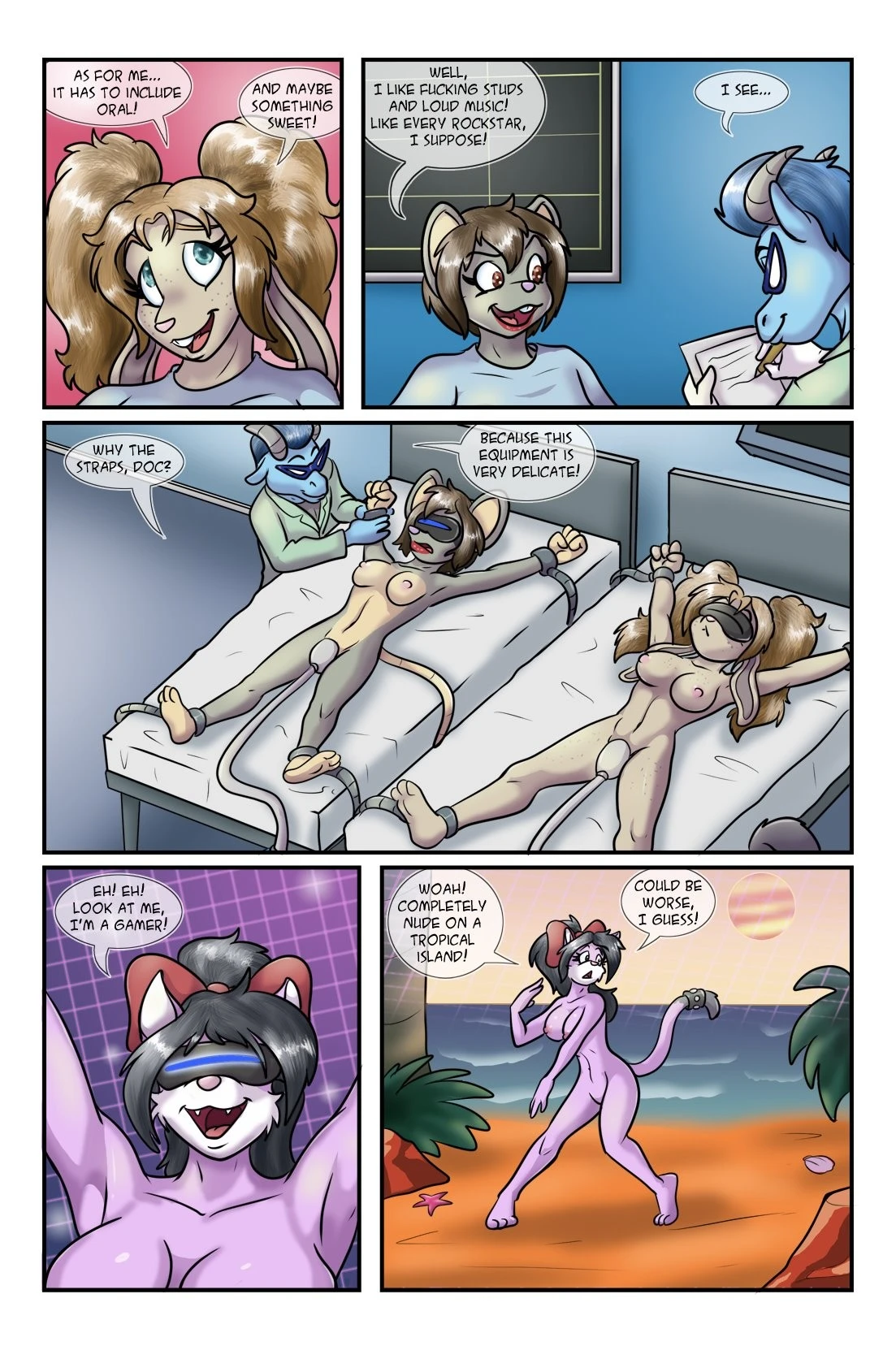 Pleasure Levels Scouting porn comic picture 5