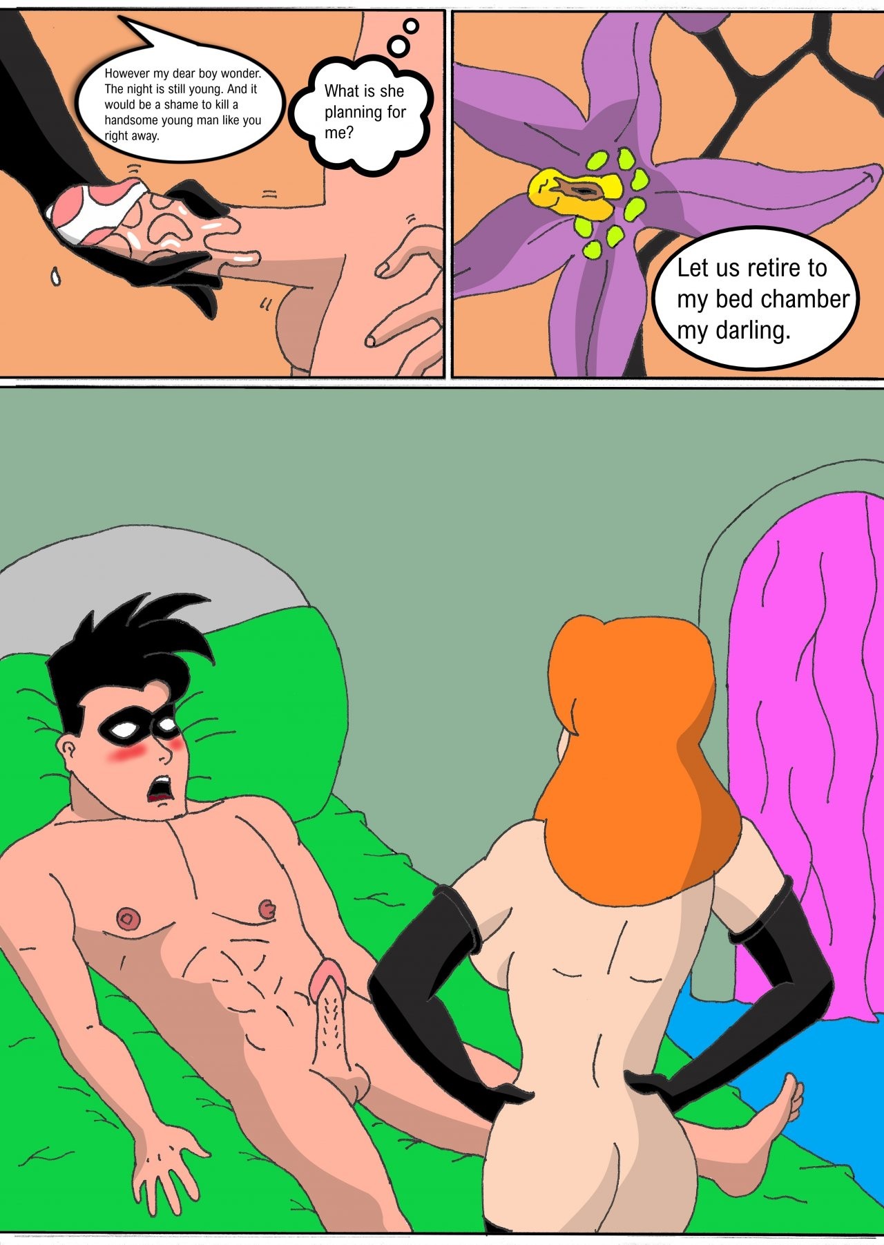 Poison Ivy & Robin: Elicitation of his Intimate Seed porn comic picture 22