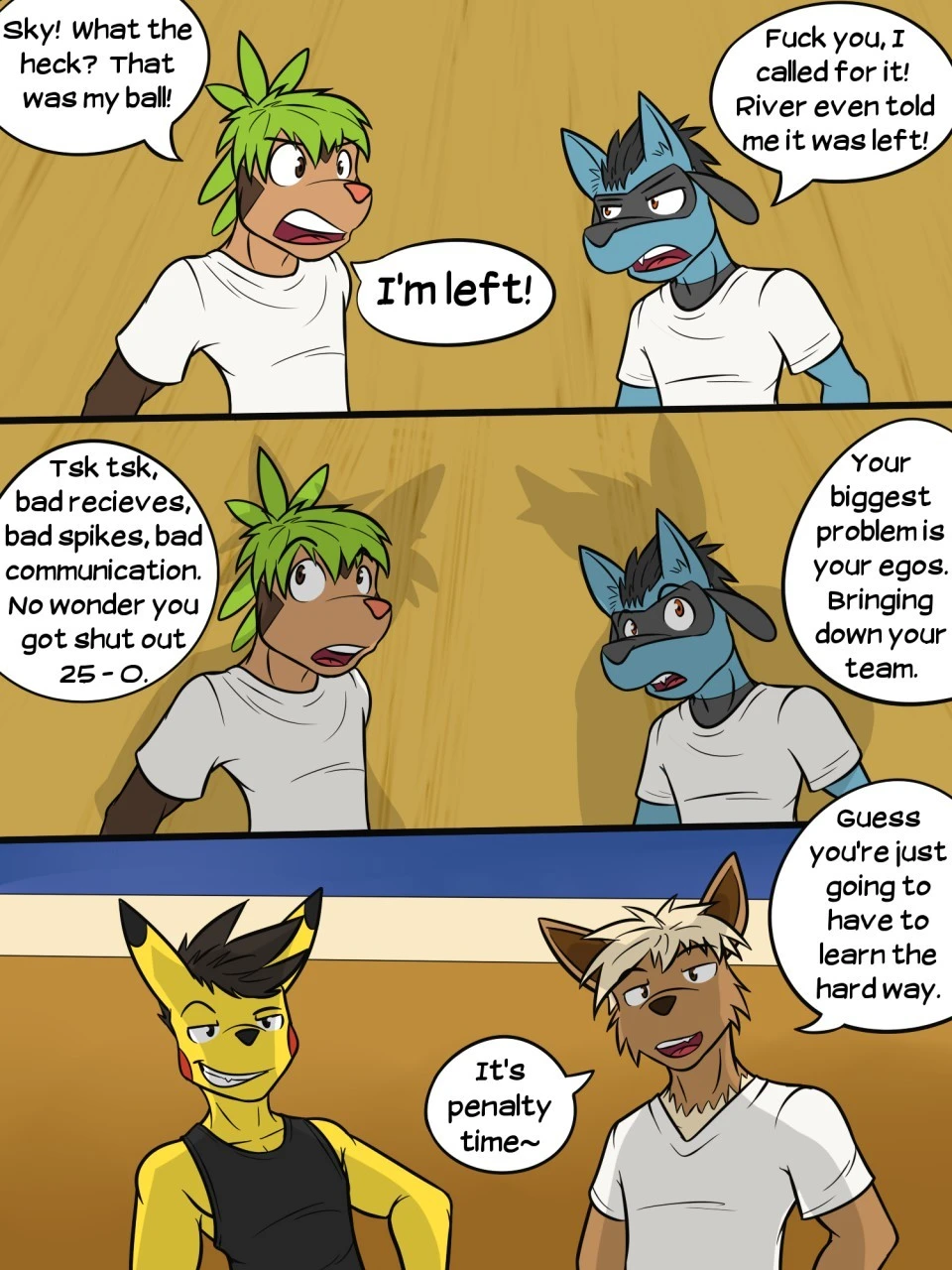 PokéBallers:Penalty Match porn comic picture 14