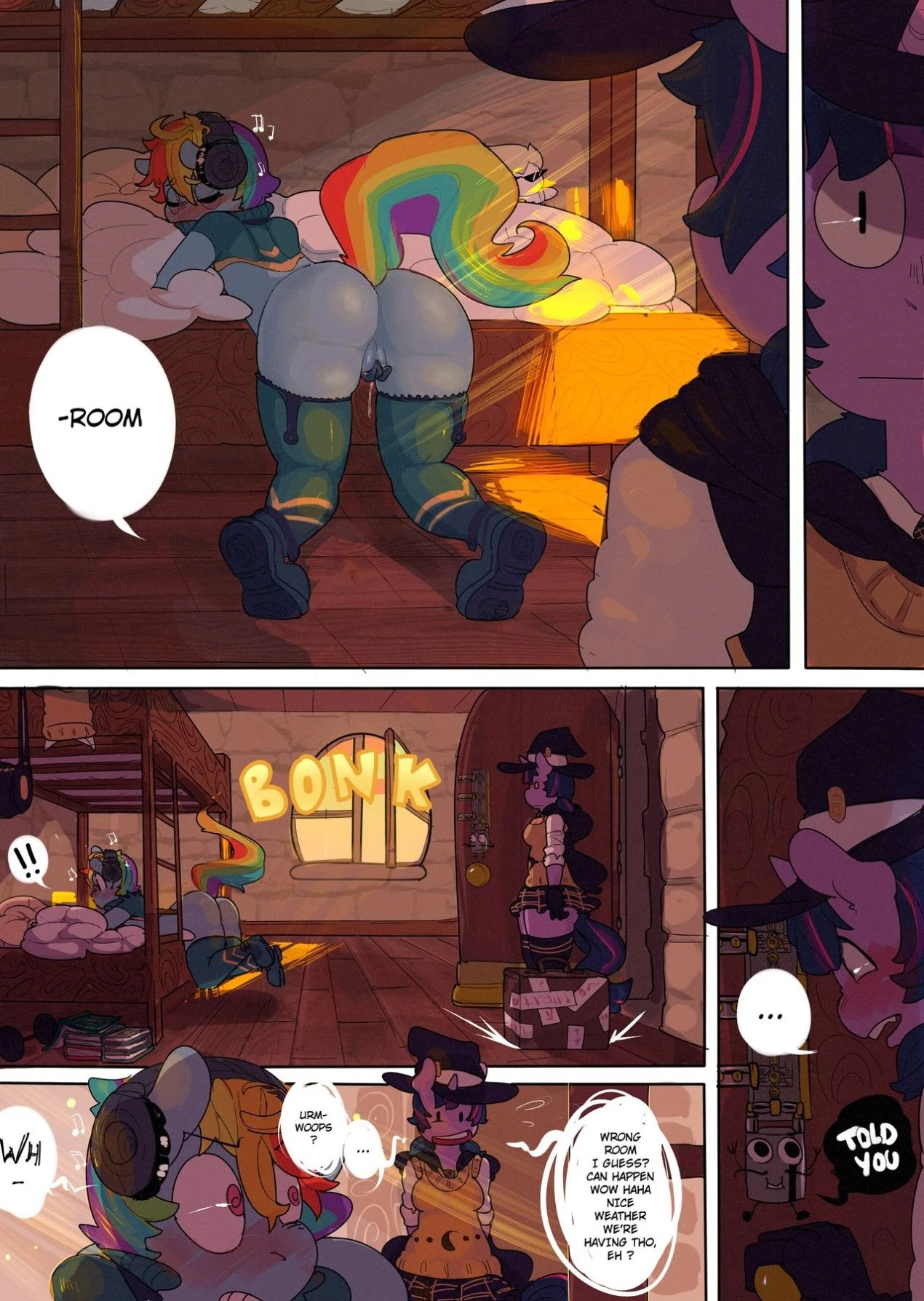Pony academy 1: first class day porn comic picture 7